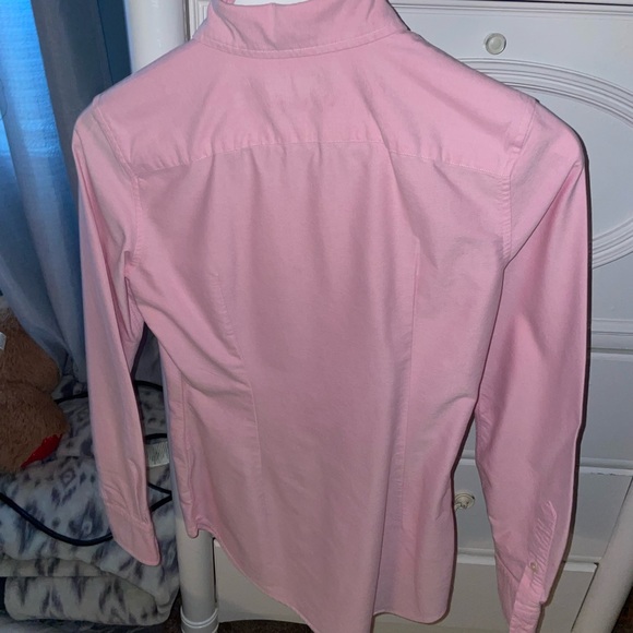 pink ralph lauren button down - Picture 2 of 3